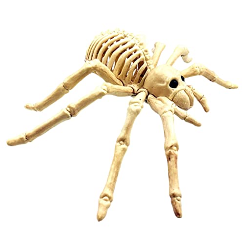 Gcroet Halloween Spider Skeleton Decoration Simulazione Ornamenti di plastica Proppetti per Feste.