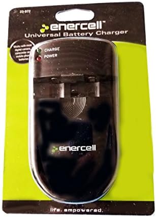 Enercell 23-972 Universal Battery Charger for Digital Camera, Camcorder, Wireless Phone, AA, AAA, Li-ion, Ni-Cd and Ni-MH Batteries