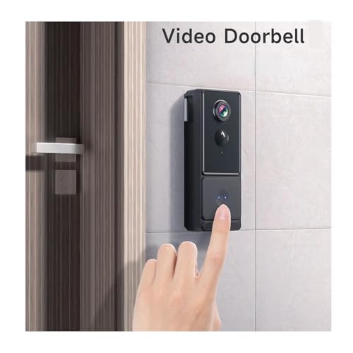 Sonnette vidéo avec détection de mouvement PIR et surveillance à distance sur smartphone - 3