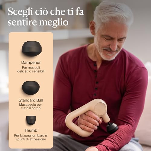 Therabody Theragun Relief pistola per massaggi colore Sand 1 pz - 6