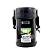 Zojirushi SL-XD20BA Classic Stainless Lunch Jar, 49-Ounce, Black