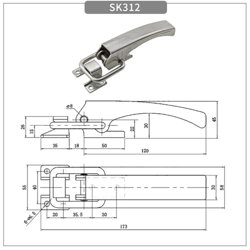 Boucle de verrouillage robuste contre les vibrations de fermeture