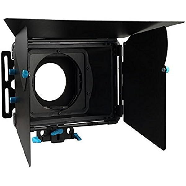 FOTGA DP3000 M2 Pro matowe pudełko osłona przeciwsłoneczna z pączkami i tackami filtracyjnymi do pręta 15 mm DSLR Rig 5D II III 7D 6D D90 GH2