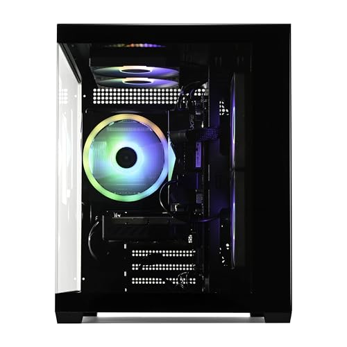 Image of STORMCRAFT Sirius AI Gaming Desktop, AMD R7-8700F, GeForce RTX 5060, 32GB DDR5 6000Mhz RGB Memory, 1TB m.2 NVMe SSD, USB Type-C, VR-Ready, WiFi BT, Windows 11 Home for PC Gamer