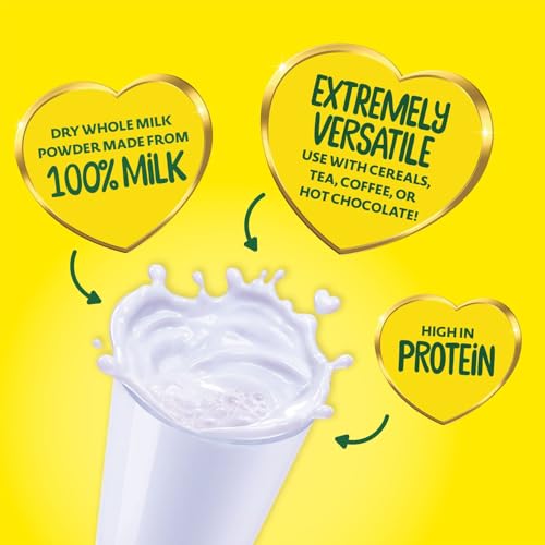 Nido Instant Full Cream Milk Powder, Substitute for Fresh Milk, for Tea & Coffee 1.8kg Tin