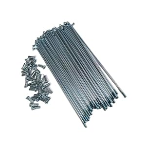 Scooter Spokes 40Pcs/Lot E-Bike Spokes 12G 2.5Mm Diameter Spokes Length 105~155Mm + Nipple Sliver Color 3 41+gintddal. sl500 . ss300