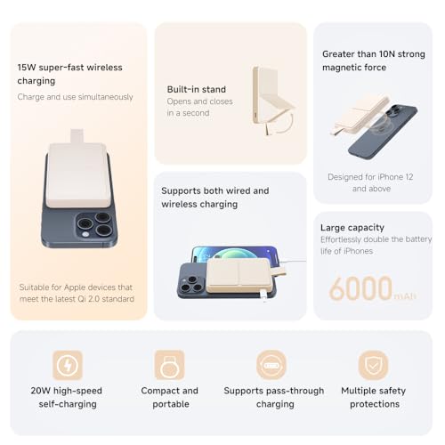 Xiaomi Magnetic Power Bank 6000mAh - vue 7