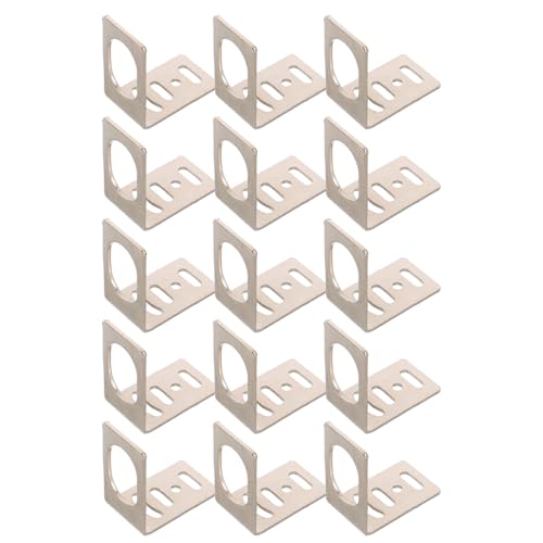 Soporte de sensor fotoeléctrico de 15 piezas preperforado para taller y fábrica