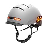 Las luces LED delanteras y traseras brillantes te hacen más visible desde todas las direcciones.