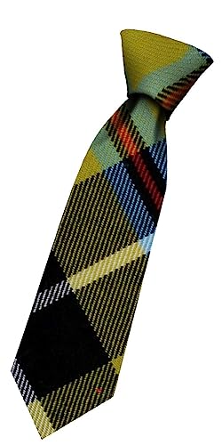 Cravate garçon en laine Cornish Tartan pour mariages et fêtes de famille