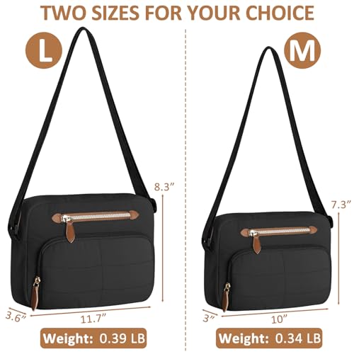 Crossbody Bags for Women Men Travel, Trendy Crossbody Water-Resistant Casual Purses for Women Adjustable Strap Shoulder Bag4