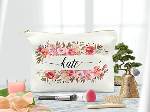 Preisvergleich Produktbild Make-up-Tasche für Brautjungfern, personalisierbar