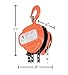Vestil HCH-2-15 Steel Manual Chain Hoist 15 Ft. Lift 2,000 Lb. Capacity Orange