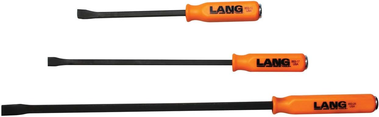 Kastar A & E HAND TOOLS - 3 Pc Curved Pry Bar Set (853-3ST), One Size
