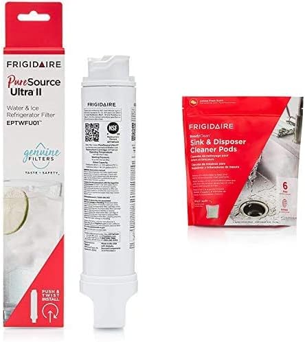 Frigidaire EPTWFU01 - Filtro de filtración de agua, 1 unidad, color blanco