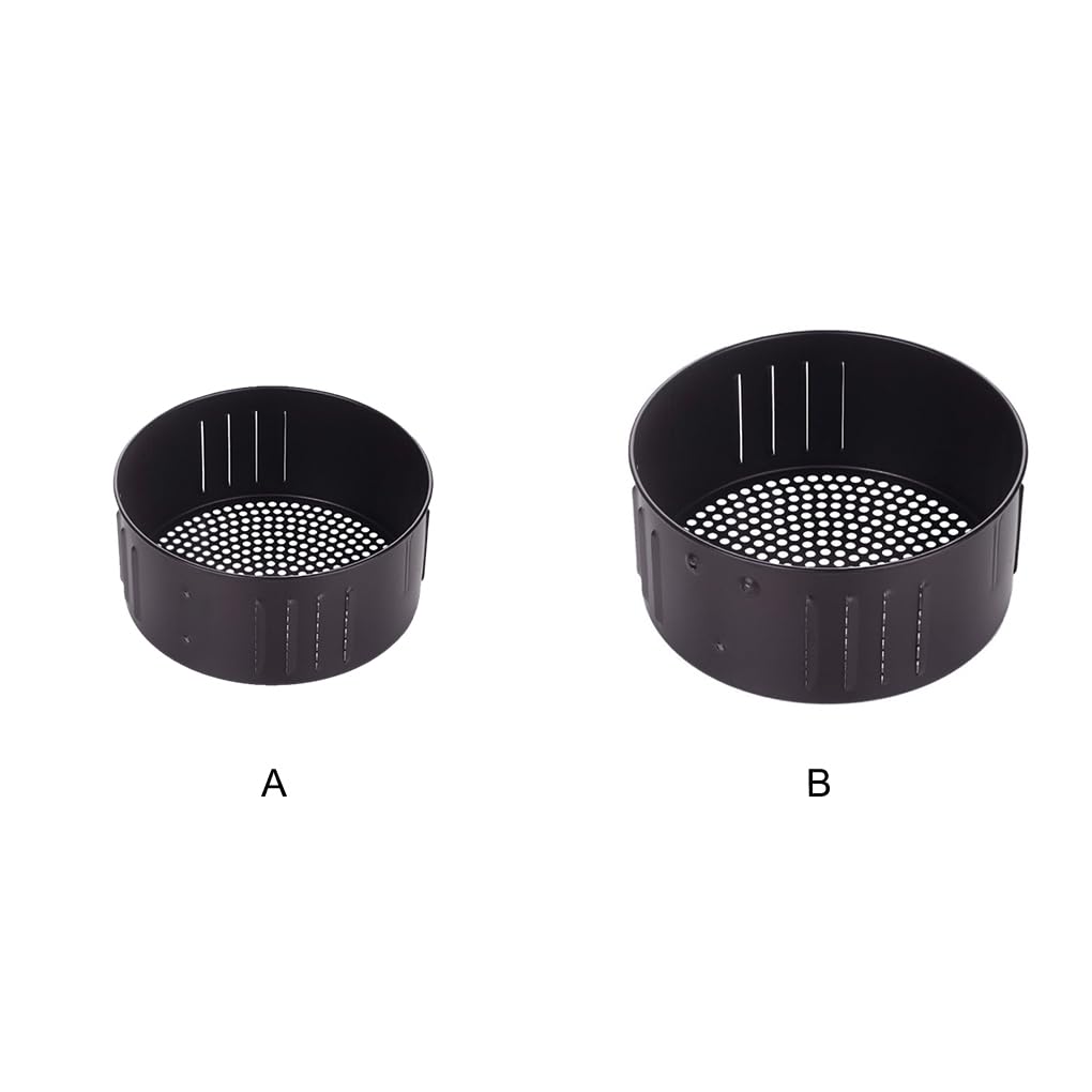 Juego de 5 cestas de repuesto compactas y prácticas, duraderas para todas las necesidades de cocción, de metal, universal, para pan, 2,6 L