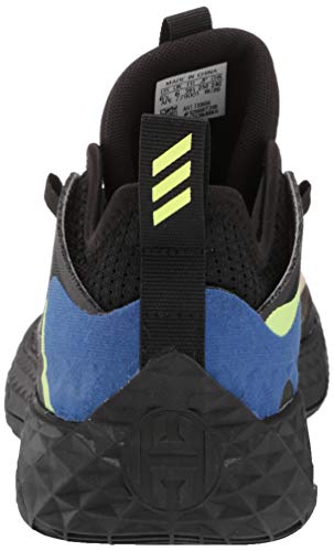Adidas Boy's Harden Volume 5 Basketball Shoe, Black/White/Team Royal Blue, 11 Little Kid #TOP2