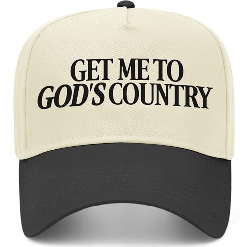 Get Me to God's Country Vintage Trucker Hat | Premium