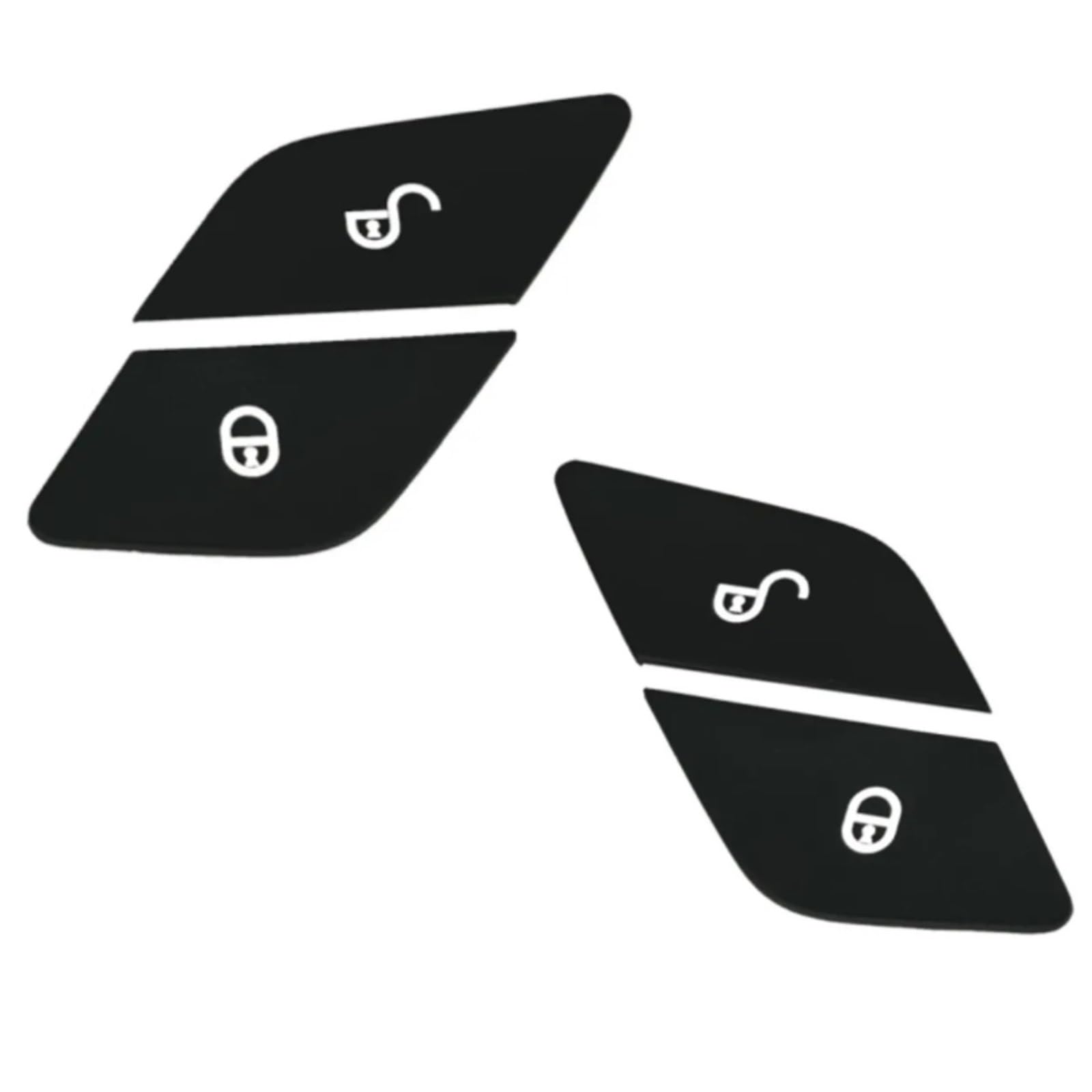 Repair Patch Compatible with Benz GLA for CLA GLE GLC GLS CLS W205 W253 C200L Car Steering Wheel Control Menu Switch Button Cover Trim Stickers(4Pcs)