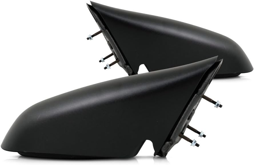 For Dodge Dakota Door Mirror 2005-2011 Driver and Passenger Side Pair Textured Manual Non-Heated Non-Folding CH1320219