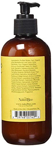 Image of The Naked Bee Moisturizing Hand & Body Lotion, 8 Ounce, Orange Blossom Honey
