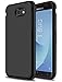 Galaxy J7 V Case, Galaxy J7 Perx Case, Samsung J7 Prime Case OTOONE [Slim Fit]Hybrid Dual Layer Heavy Duty Protection Rugged Rubber Silicone Matte Cover for Galaxy J7 2017 (Black)