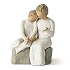 Willow tree with my grandmother the best gift is time spent with you a gift to express love closeness and family relationships between grandparents and grandchildren sculpted hand painted figure  urban country home decor