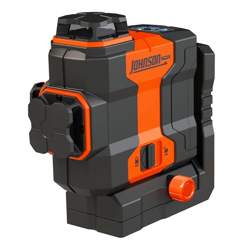 Image of Johnson Level & Tool JLN300-GN3360 Laser Level, Self Leveling, 3x360 Plane Laser with GreenBrite Technology, Magnetic Base, Hard-shell Carry Case, Lithium Ion Battery, Magnetic Target, Track Mount