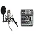 Rode NT-1A Großmembran-Kondensatormikrofon mit goldbedampfter und elastisch gelagerter 2,5 cm (1 Zoll) Nierenkapsel + Behringer QX1002USB Xenyx Premium 10 Input 2 Bus Mixer Bundle