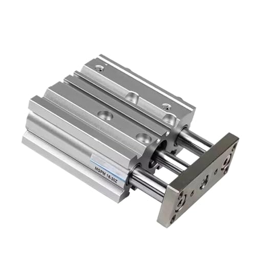 Cilindro guiado MGPM16 evita holguras mecánicas con carrera corta de 30mm 2