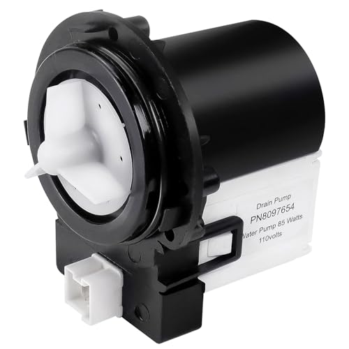2026 UPGRADED DC31-00054A DC31-00016A 62902090 Washer Drain Pump Replacement for Samsung Kenmore Washing Machine Drain Pump (85 Watts 110 Volts) - Replaces AP4202690 PS4204638 by Techecook