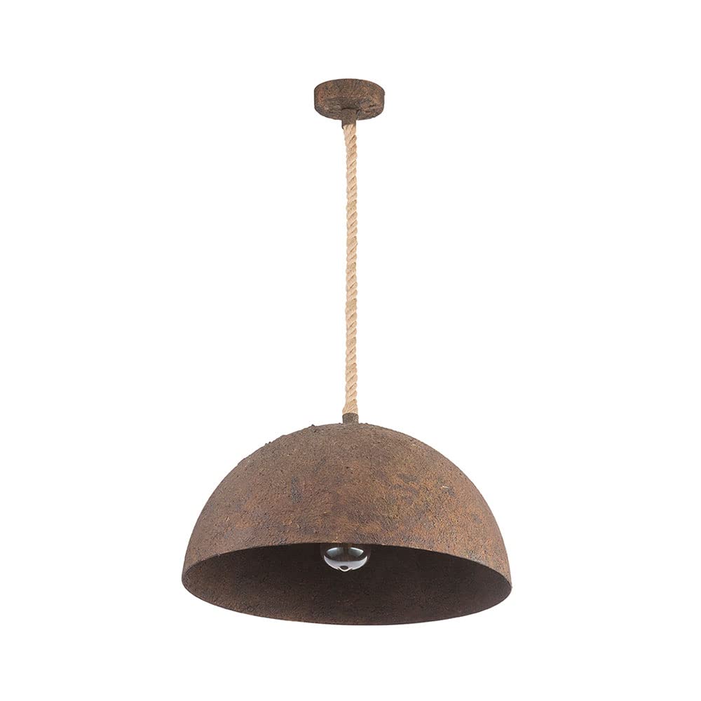 Globo Pendant Light Rea, Rust