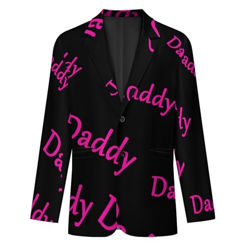 Gay Daddy Mens Blazer Lightweight Sport Coat Two Button Suit Jackets4
