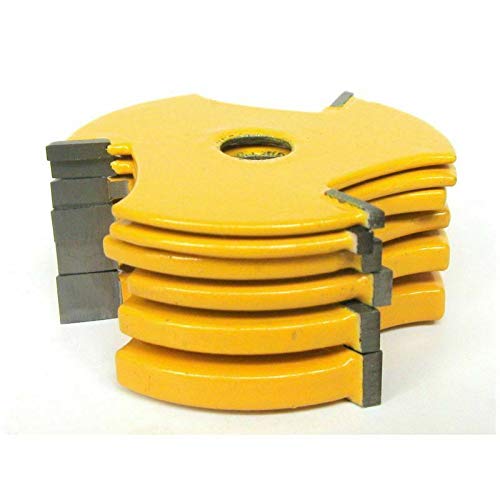 Generic 1X(8pc 1/4inch Shank Slot ,Assembly 6 Cutters & 2 arbors Router ...