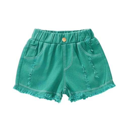 Short jean enfant et de sport fille slim décontracté tendance