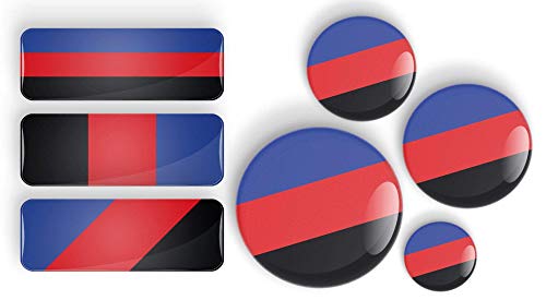 LGBTQIA Polyamory Pride Flag Orgoglio Poliamorico bandiera dell'orgoglio perno