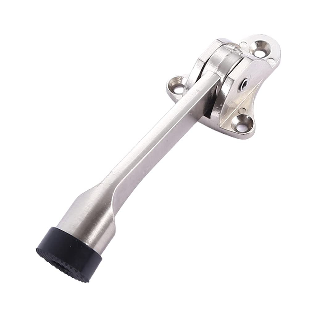 Stainless Steel Silent Door Stopper Anti-Damage Easy Pedal Kick Down Door Stop Heavy Duty Wall Protector Multiple Colour Stoppers Wall Protector
