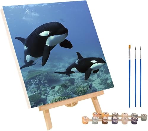 ~ G DIY Paint by Numbers for Adults C hG Lbg lp SҌA yCgoCio[ l̃Ntg Paint by Numbers z[EH[fR[Vp av[g 100