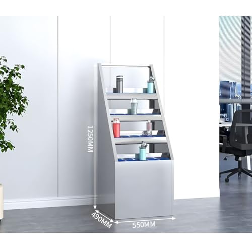 Porte-bouteilles d'eau en acier inoxydable vertical pour cuisine - 3