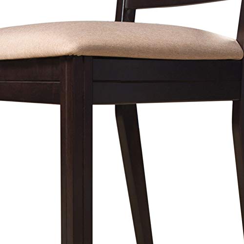 Image of Home Centre 4 Seater Montoya Rubber Wood Dining Set with 2 Chairs and 1 Bench | Rubber Wood Dining Table Sets For Dining Room|(Brown) 1 Year Warranty