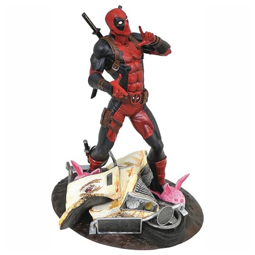 Marvel MAR182429 Deadpool Diamond Select Toys, Red