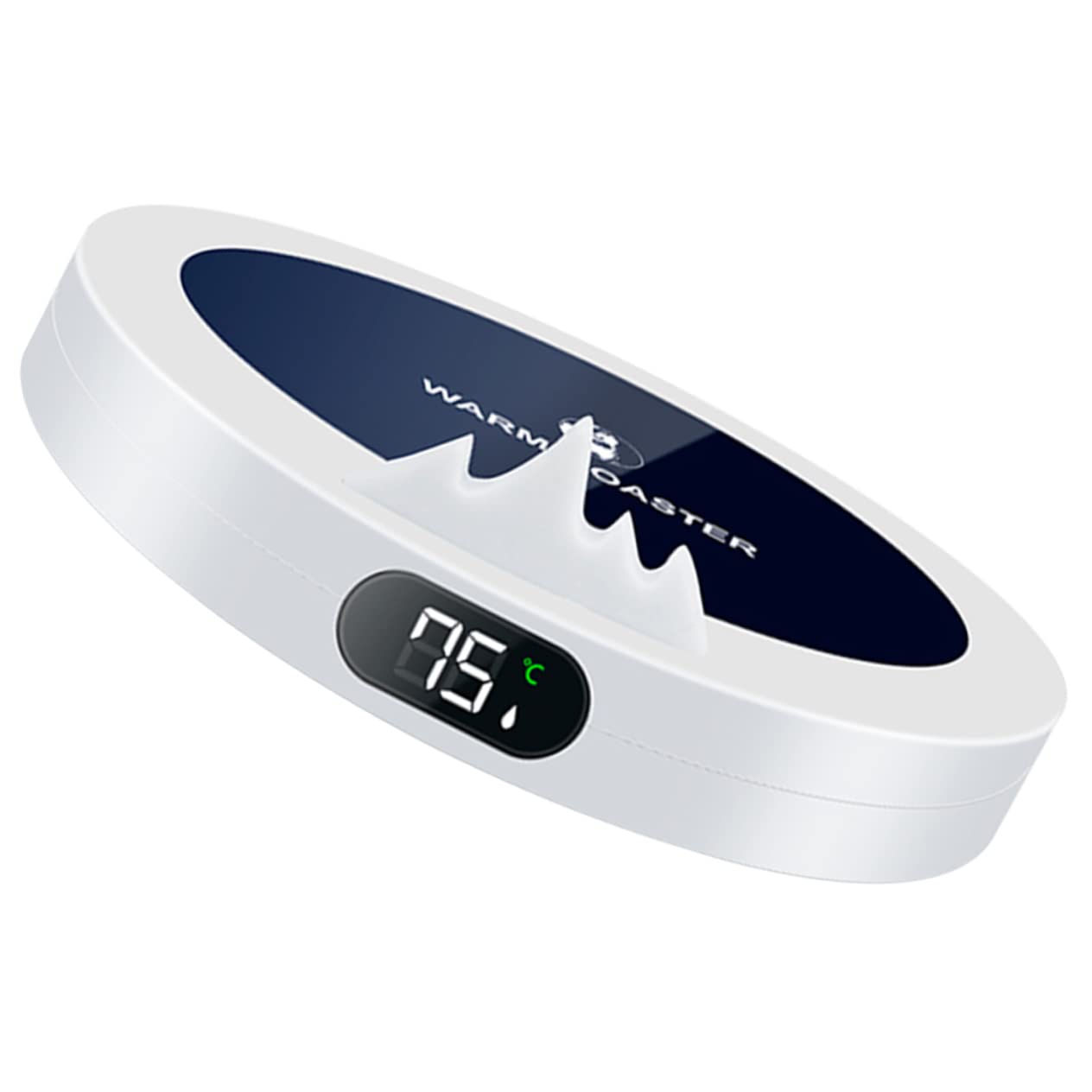 Unomor Milk Warmer Metal Mug Warmers Heater Heating Coaster Auto-Off for Office