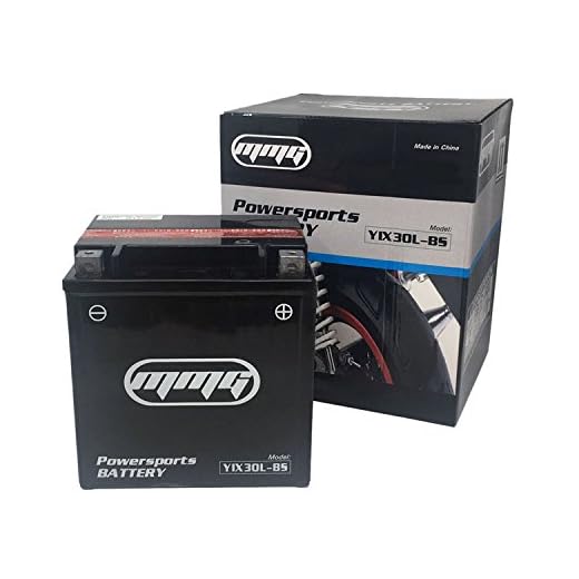 MMG YIX30L-BS Battery 12v 400CCA, All Terrain Vehicle ATV Polaris Sportsman Military 6x6 500 600 700 800