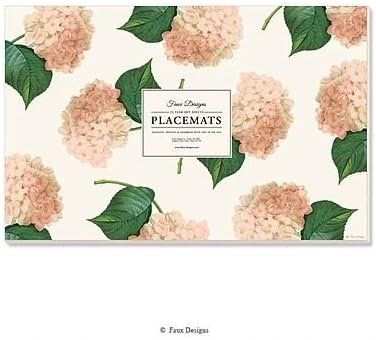 Floral Bridal Shower Baby Shower Paper Placemats Table Mats Table Decor Pk 25