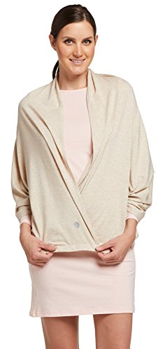 Solbari UPF 50+ Women's Sun Protection Sun Shawl Sensitive Collection - One Size (25 inches x 63 inches) / Oatmeal - UV Protection, Sun Protective