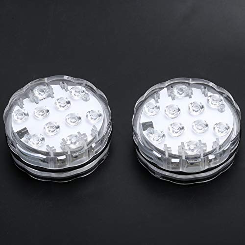Luz LED para piscina, luz subaquática, fácil de instalar para piscinas, aquários, tanques de peixes,