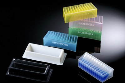 12-Channel Flip-Side Solution Basins (Non-sterile, Assorted Color, 5ml/Well, flip Side 50ml), 100/cs