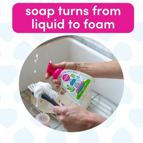 Image of Dapple Baby Foaming Dish Soap, Refill, Unscented, 30oz (2 Units) (Pack of 2)