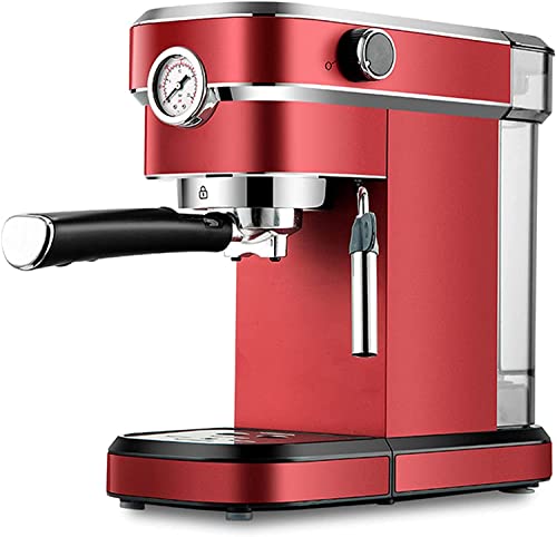 Cafetera semi automática con espumador 1.1 L