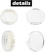 Vista 7 de 4 piezas de tapas centrales de 2.15 pulgadas para aros, compatibles con tapas centrales para aros de Ford Edge Escape Focus Fusion C-Max, reemplazo